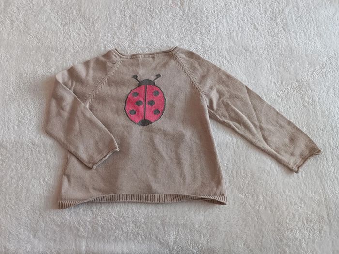 Gilet coccinelle Vertbaudet 4 ans - photo numéro 3