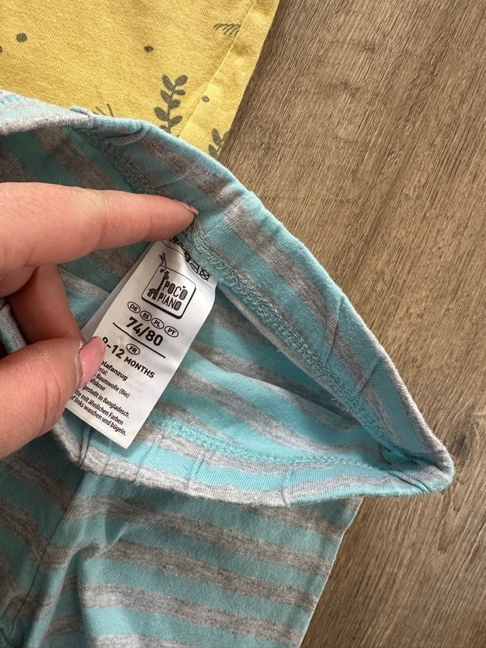 - Pyjama Poco piano - 12 mois - Très bon état - photo numéro 2