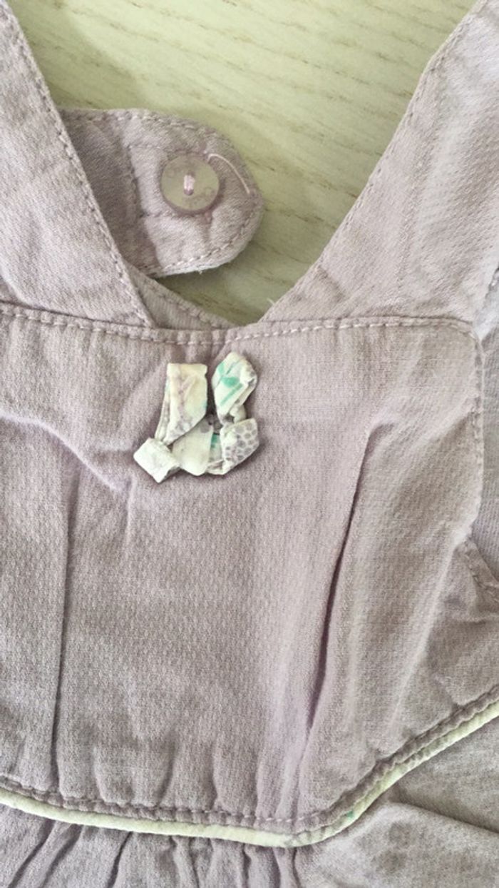 Ensemble salopette lilas 9m Obaibi - photo numéro 5