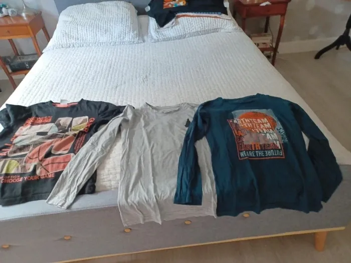 Lot 3 tee shirts - photo numéro 2