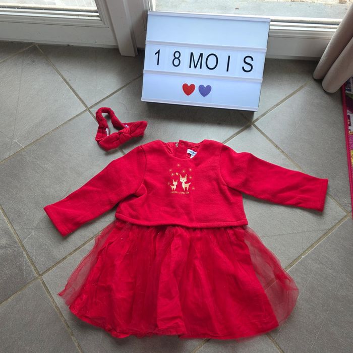 Robe de Noël 18 mois
