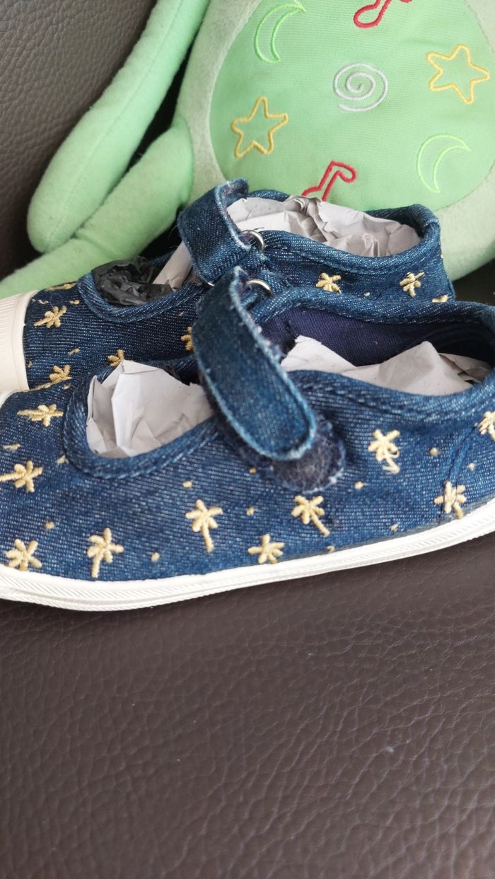 Trés belle Chaussures denim - photo numéro 3