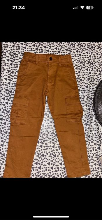 Pantalon  effet cargot