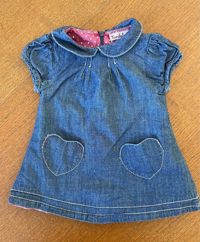 Robe bébé fille 3 mois petit kimbaloo