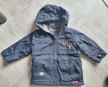 Parka vertbaudet intérieure polaire 12 mois garçon
