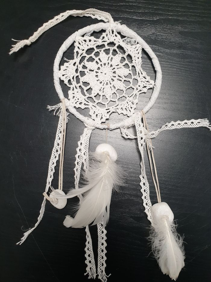 Attrape rêve blanc