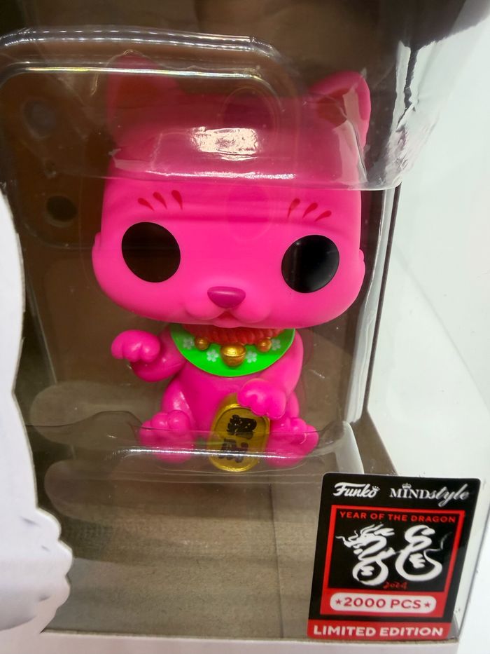 Funko Pop Asia Lucky Cat 190 Pink 2000 Pcs - photo numéro 2