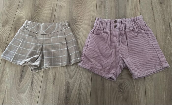 Shorts fille 9 mois
