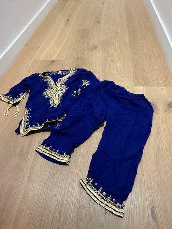 Ensemble marocain 2 ans violet