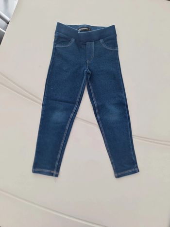 Legging bleu 3 ans