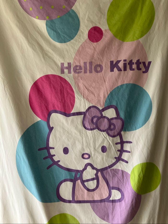Housse de couette et d’oreiller Hello Kitty - photo numéro 2