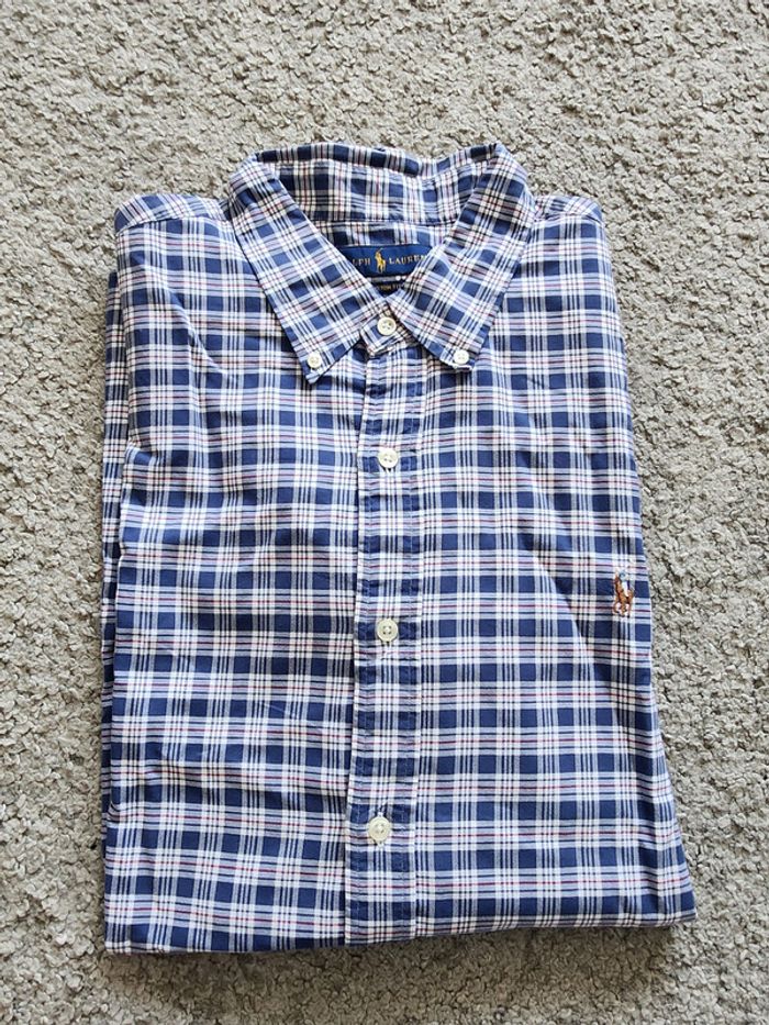 Chemise a carreaux Ralph lauren taille XL - photo numéro 5