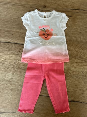 Ensemble bébé fille 9mois