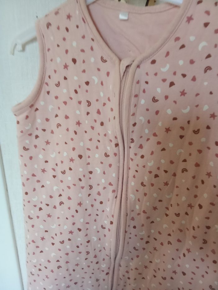 Turbulette gigoteuse tog1 mi saison été bébé fille rose perle, motif 90 cm - photo numéro 3