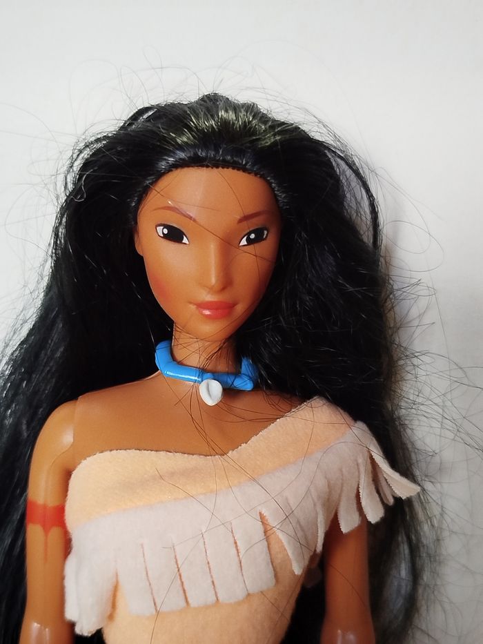 Barbie Pocahontas et machine à tresses - photo numéro 3