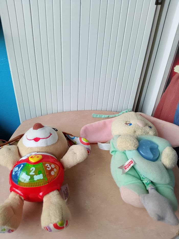 2 peluches d'éveil - photo numéro 2