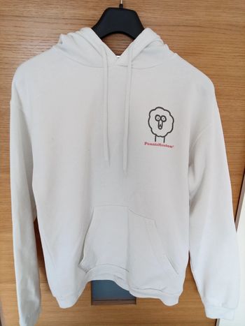 Pull Sweat blanc à capuche - Taille L