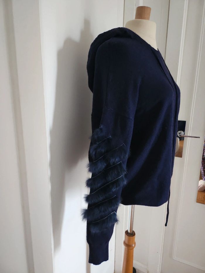 Pull à capuche laine/angora - photo numéro 6