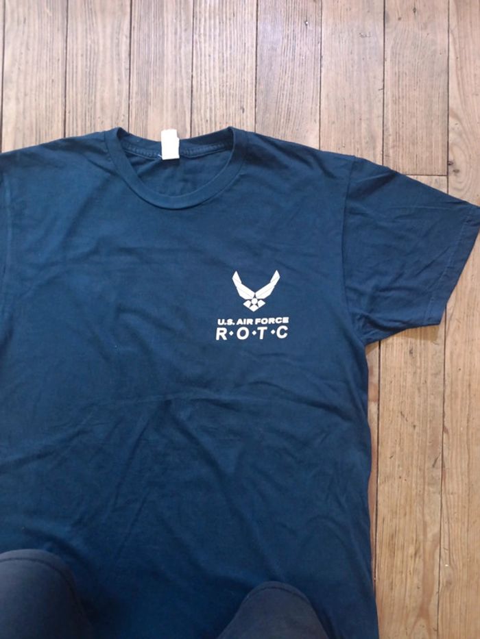 T-shirt vintage universitaire us. Air force bleu Taille M - photo numéro 2