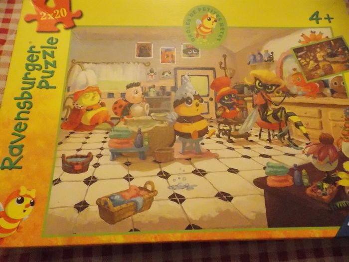 Puzzle 2X20 Droles de petites betes Ravensburger