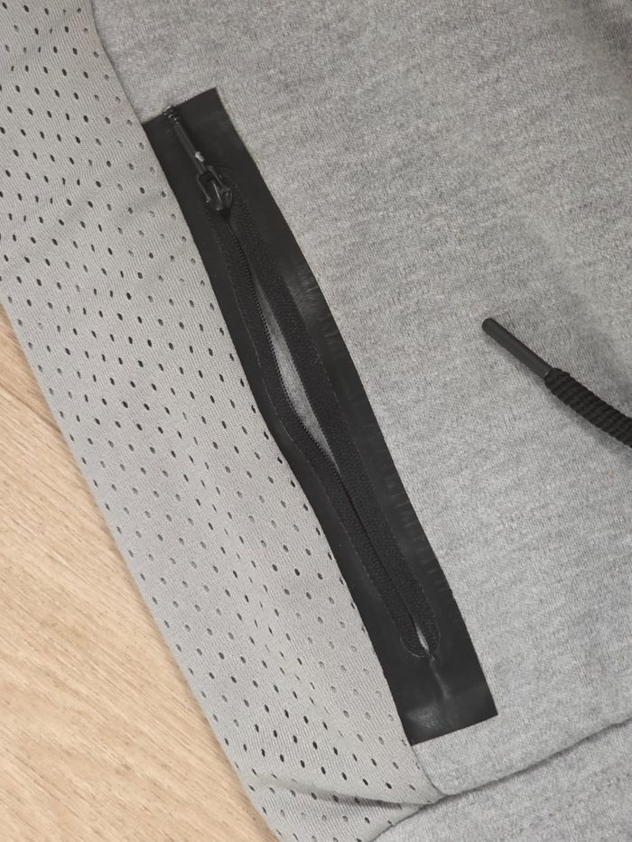 Short de sport garçon WORKOUT – Gris – Taille XS - photo numéro 6