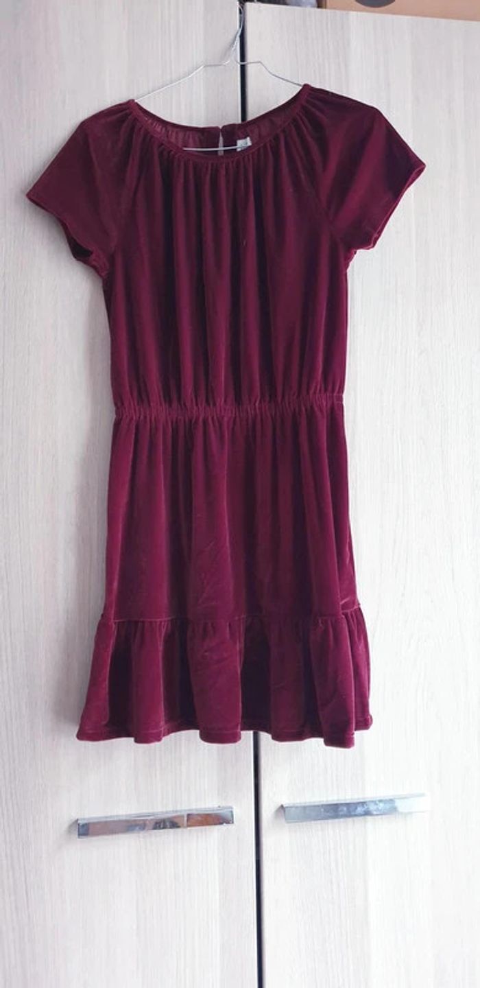 Neuve: GAP 12 ans robe Bordeaux - photo numéro 2