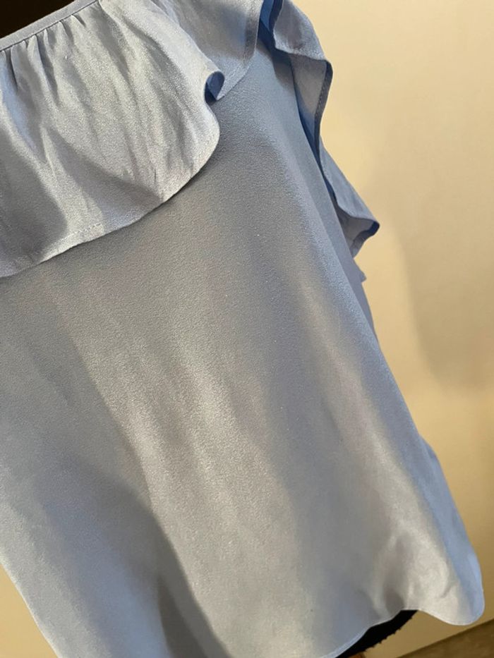 Débardeur bleu violet H&M taille L 40 - photo numéro 3