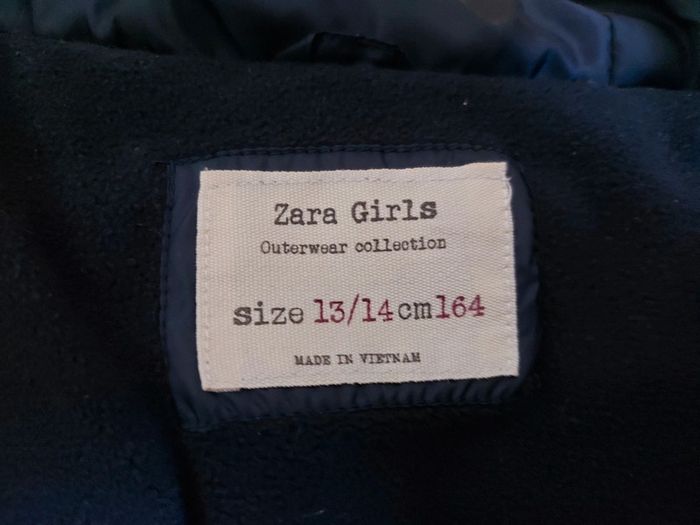 Doudoune bleu marine - 13/14 - ZARA - photo numéro 4