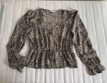 Blouse léopard femme
