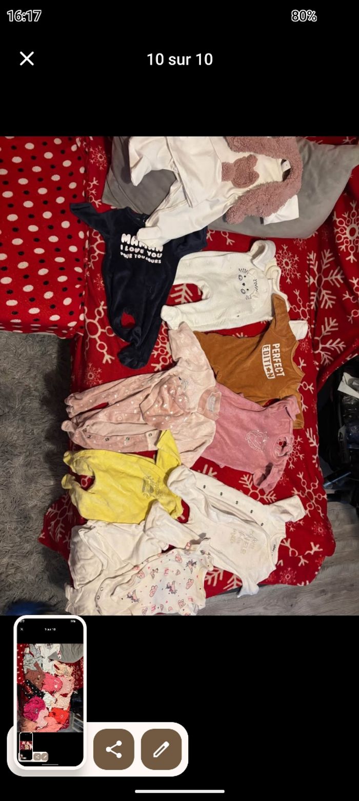 Lot vêtements bb fille - photo numéro 10