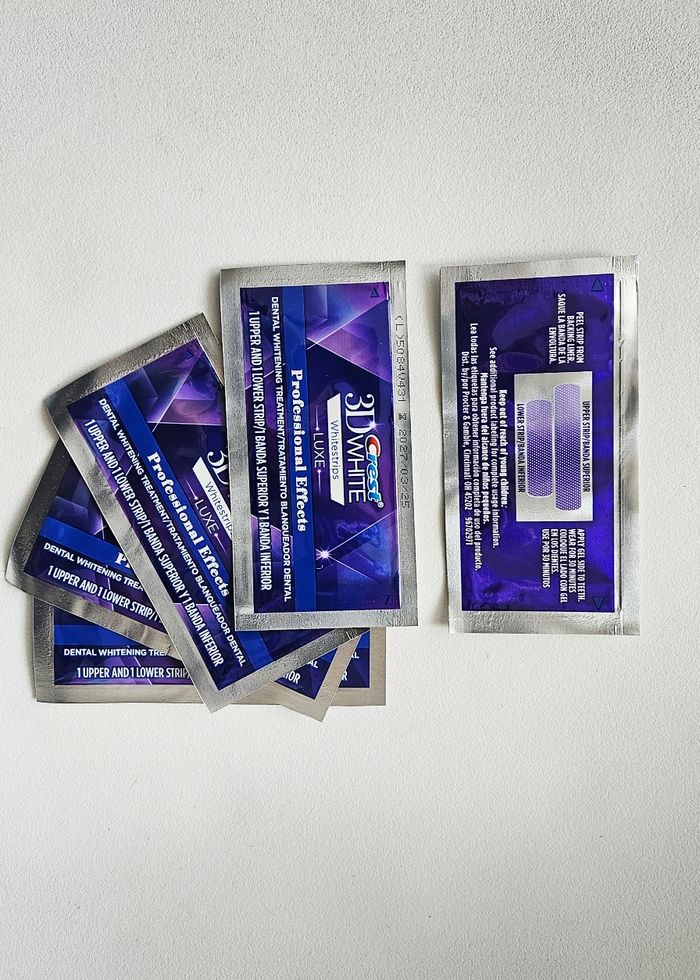 Bandes crest 3d White pour 5 jours