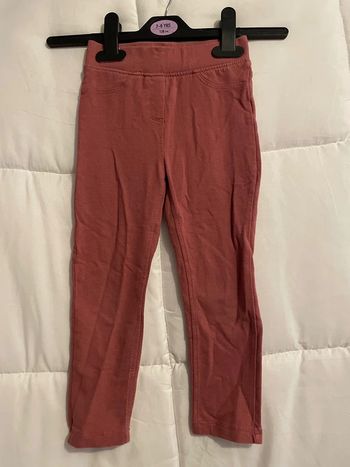 Legging Orchestra fuchsia et rose taille 4 ans / 104 cm