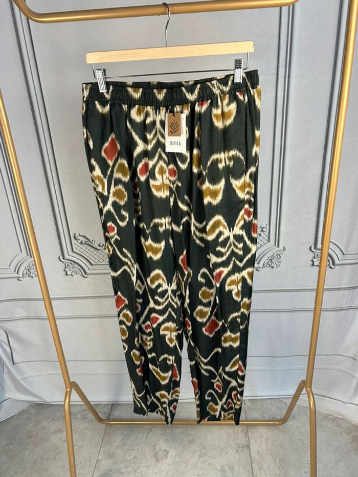 Pantalon fluide Diega L chocolat Neuf
