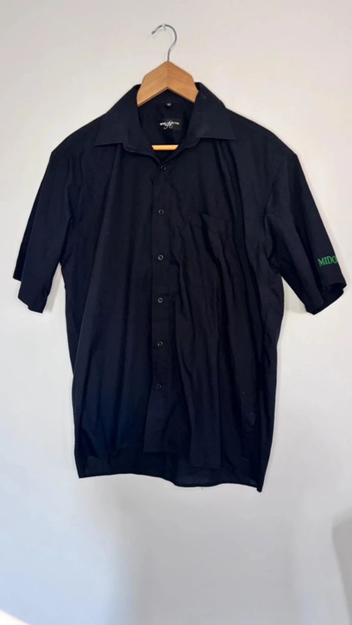 💕 chemise unie noire taille 39-40 #russelcollection #midori