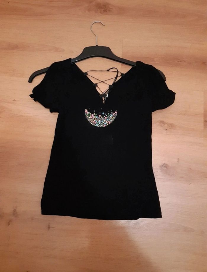Tee-shirt femme été taille 36 - photo numéro 2