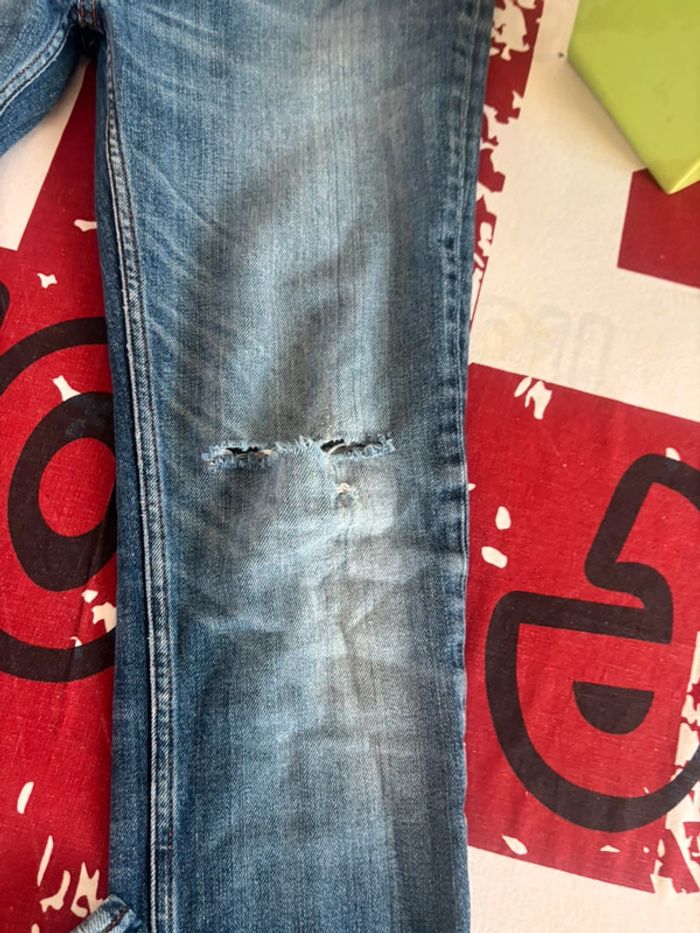 Jeans Stone Island taille 36 (xs) bleu marine - photo numéro 6