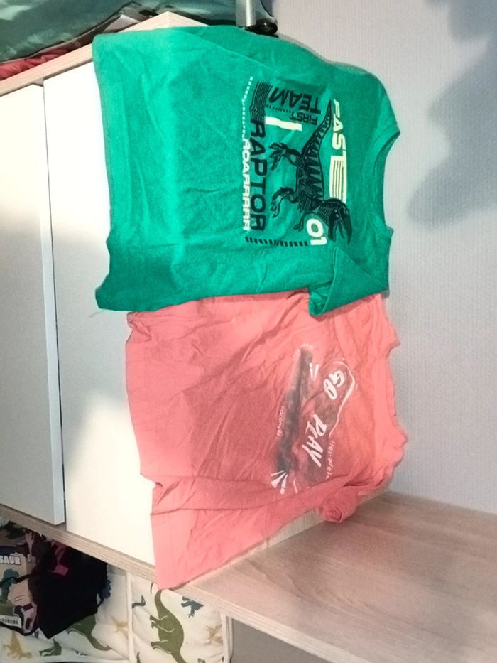 Lot de 8 t-shirt manches courtes garçons - photo numéro 3