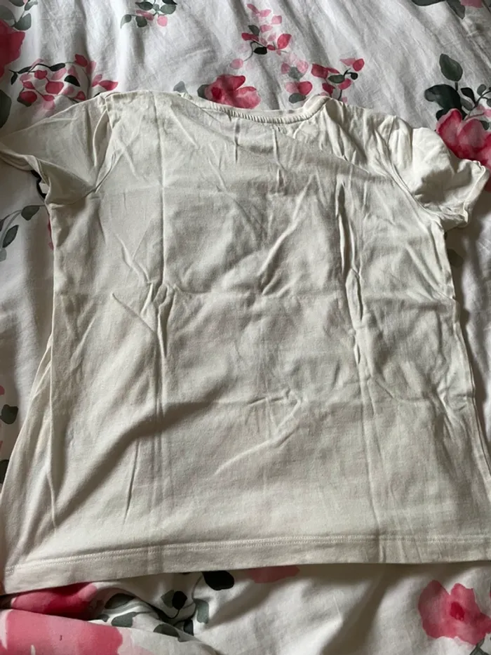 T-Shirt Snoopy beige rouge Cyrillus - photo numéro 2
