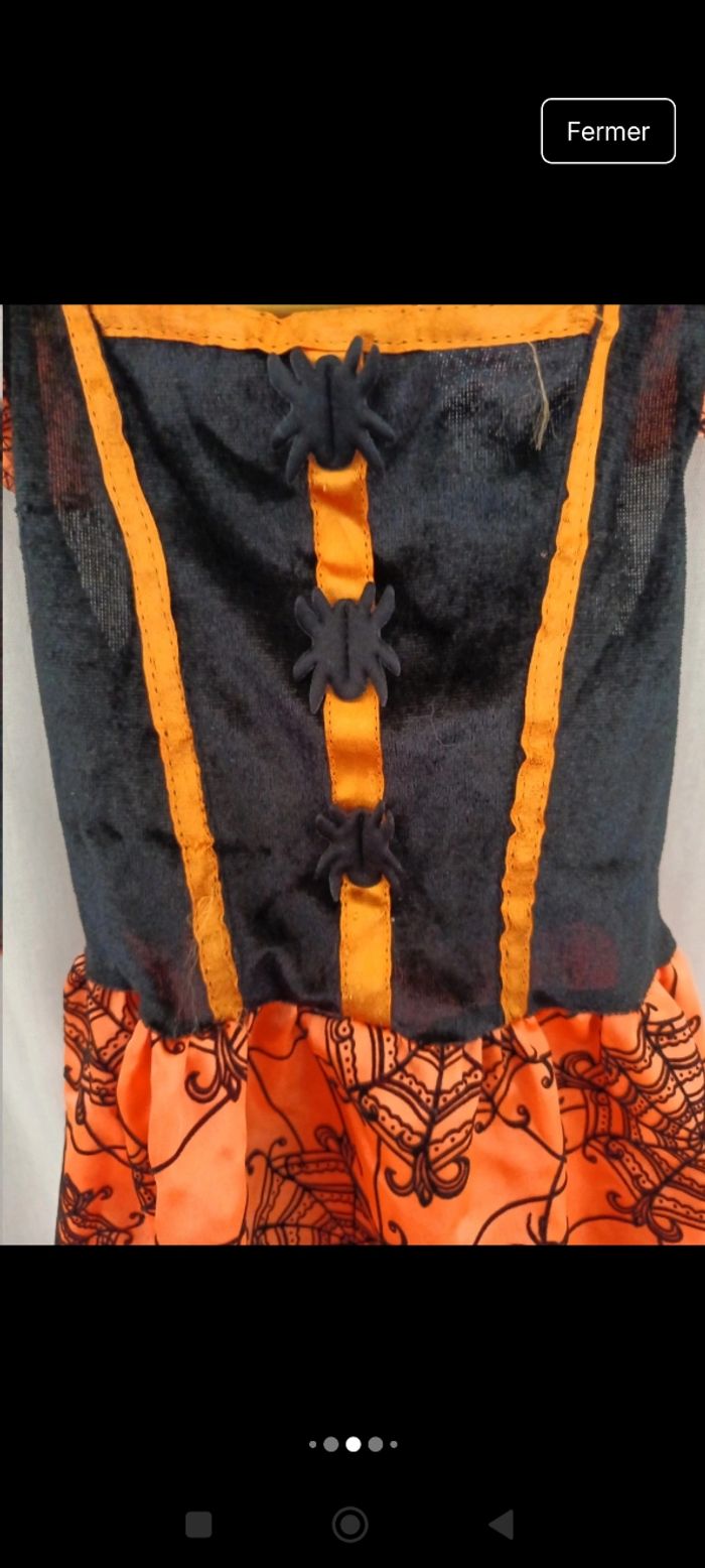 Déguisement sorcière rubies 2 ans - photo numéro 5