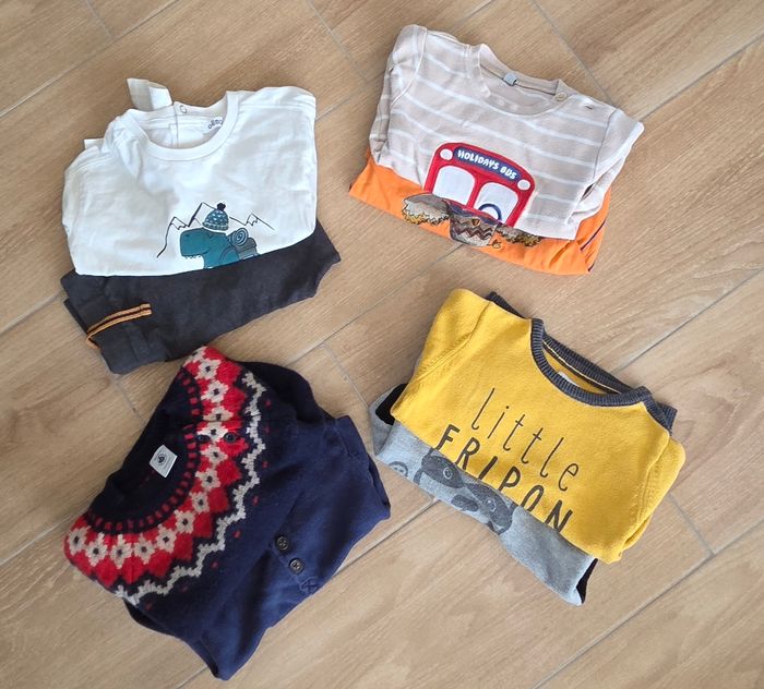 Lots vêtements bébé 18 mois - photo numéro 2