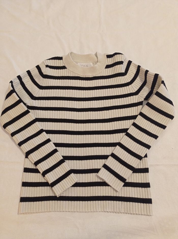 Pull en laine manche longues marque Zara Stein 9 ou 10 ans 140 cm voir photos - photo numéro 2