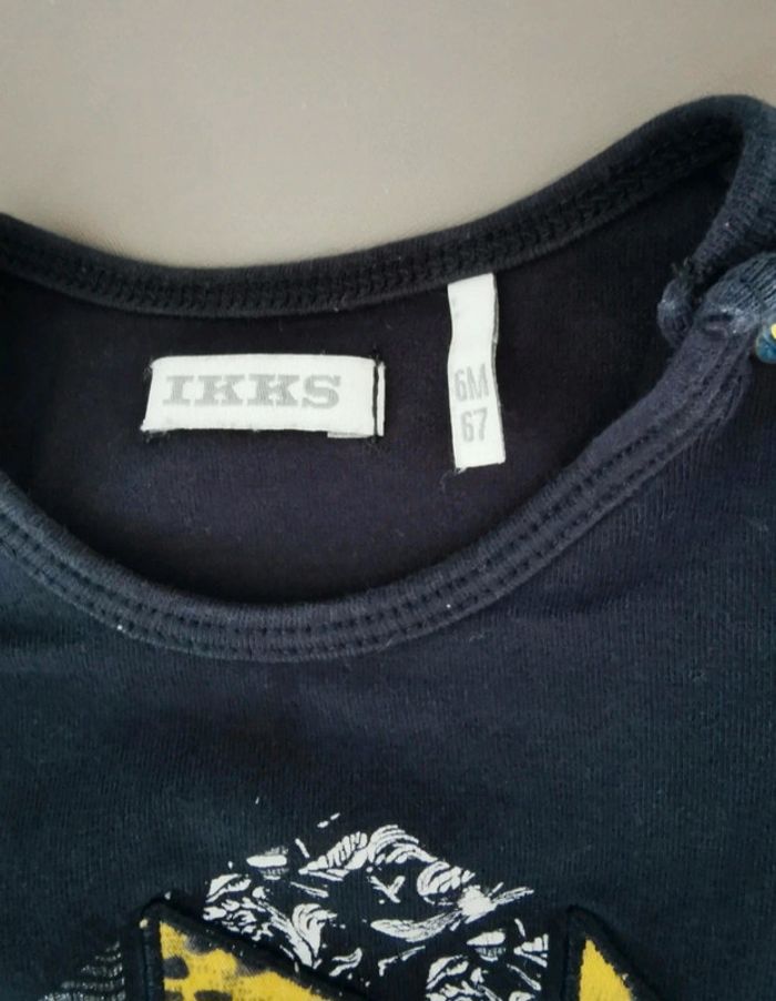 Lot de 3 t-shirts 6 mois - photo numéro 3