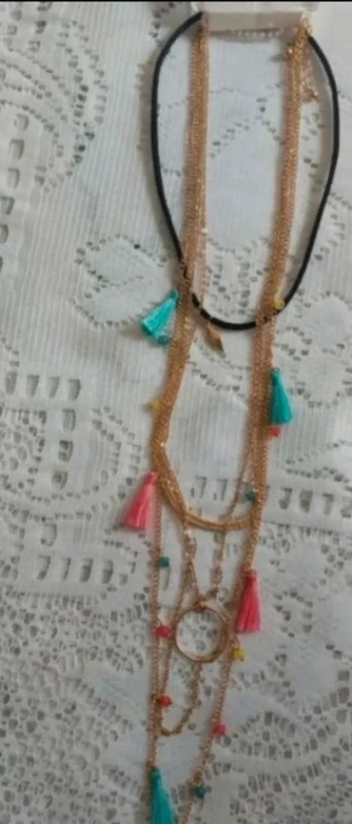 Lot de 2 colliers fantaisies, neufs - photo numéro 2