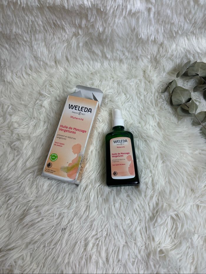 Huile de massage vergeture Weleda - photo numéro 3