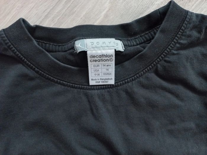 Lot de 2 tee-shirts 'Domyos' 14 ans - photo numéro 2