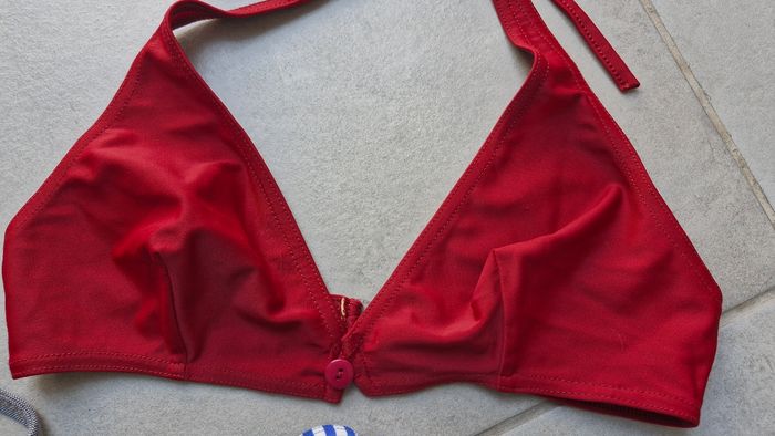 Lot de 4 hauts de maillot de bain triangles - photo numéro 7