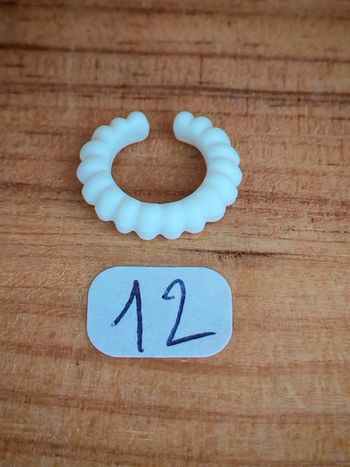 Playmobil vintage col blanc tricot