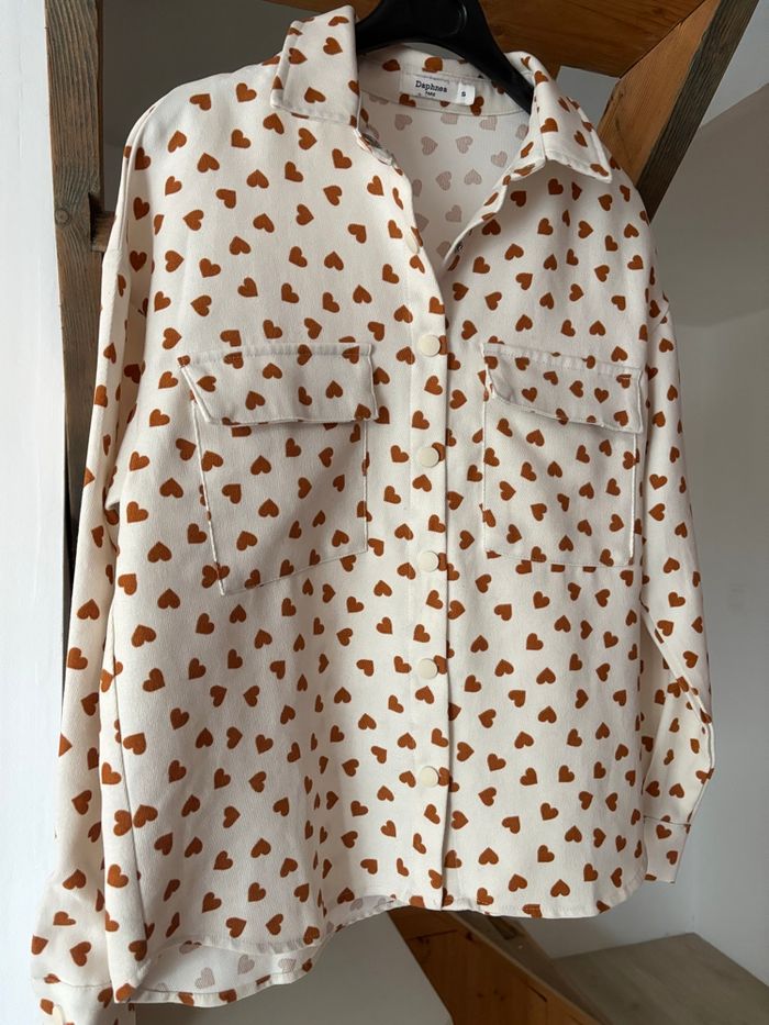 Chemise à cœurs - photo numéro 2