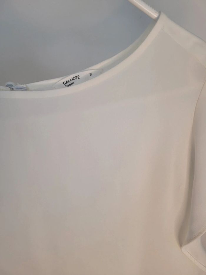 Top été blanc - photo numéro 3