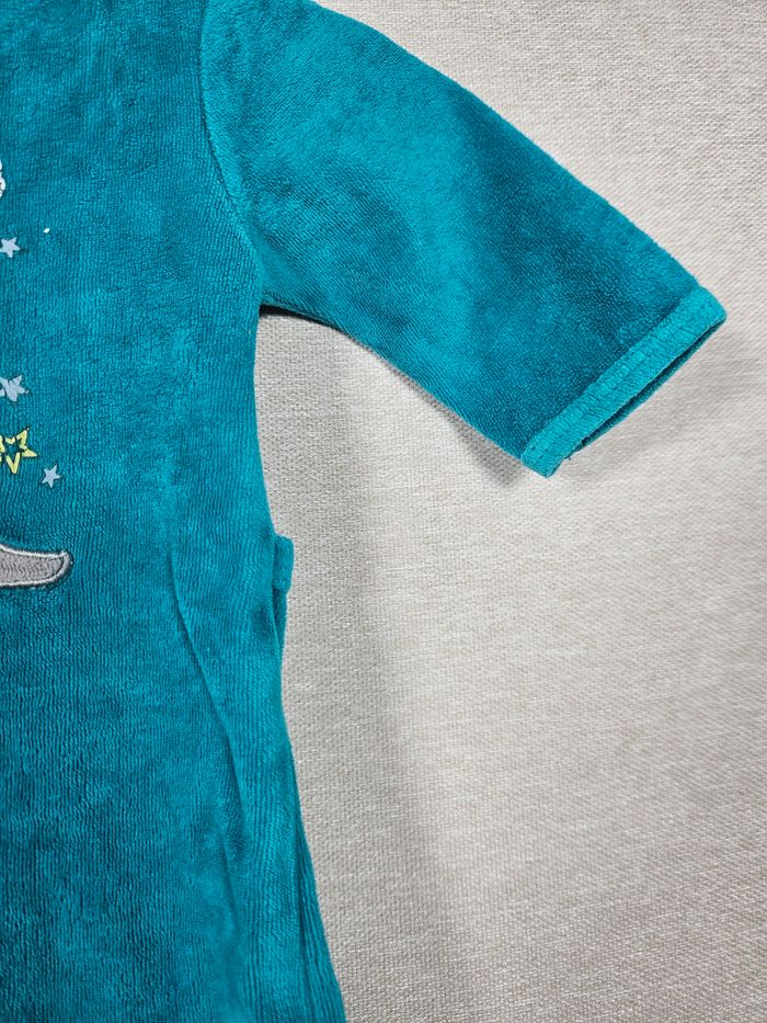 Pyjama velour dinosaures kiabi 3 mois 56-62cm - photo numéro 4